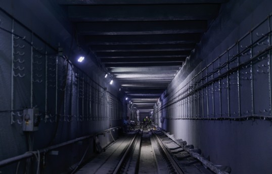 Metronun “Həzi Aslanov” stansiyasının dalanında əsaslı yenidənqurma işləri yekunlaşmaq üzrədir - FOTO 