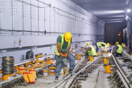 Metronun “Həzi Aslanov” stansiyasının dalanında əsaslı yenidənqurma işləri yekunlaşmaq üzrədir - FOTO 