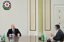 Prezident İlham Əliyev TDT-yə üzv ölkələrin təhlükəsizlik üzrə rəhbər şəxslərini qəbul edib