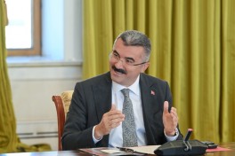 Prezident İlham Əliyev TDT-yə üzv ölkələrin təhlükəsizlik üzrə rəhbər şəxslərini qəbul edib
