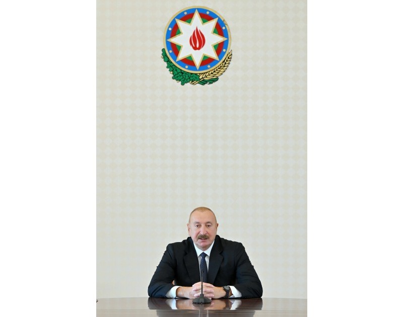 Prezident İlham Əliyev TDT-yə üzv ölkələrin təhlükəsizlik üzrə rəhbər şəxslərini qəbul edib