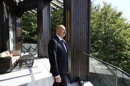 Prezident İlham Əliyev Şamaxıda “Meysari Grand Hotel & SPA” kompleksinin açılışında iştirak edib - YENİLƏNİB 