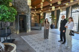 Prezident İlham Əliyev Şamaxıda “Nəsimi Bağları” kompleksi ilə tanış olub - YENİLƏNİB  - FOTO 