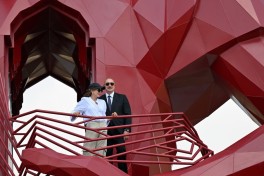 Prezident İlham Əliyev Şamaxıda “Nəsimi Bağları” kompleksi ilə tanış olub - YENİLƏNİB  - FOTO 