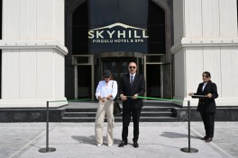 Şamaxıda “Pirqulu Park” hotelinin açılışı olub - YENİLƏNİB 