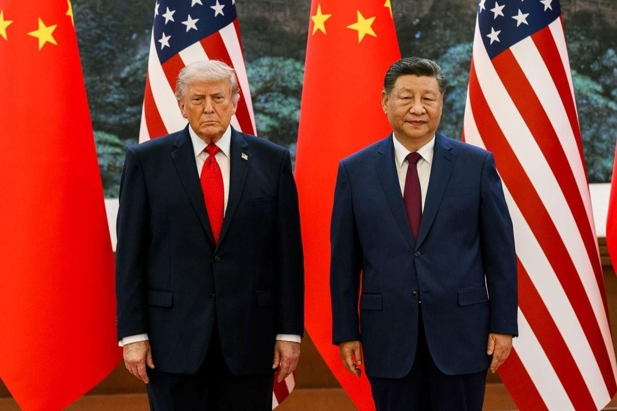 ABŞ Prezidenti Donald Tramp və Çin Xalq Respublikasının sədri Si Cinpin