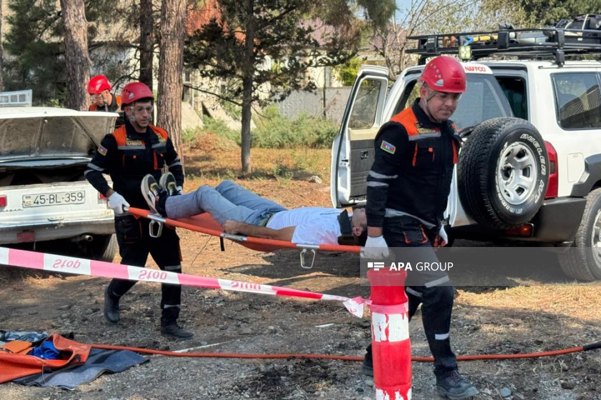 FHN-in Muğan Regional Mərkəzi kompleks mülki müdafiə təlimi keçirib
