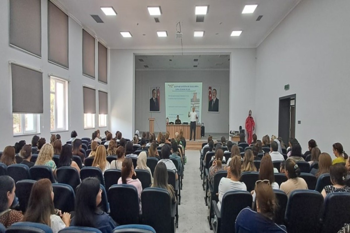 FHN-in Sumqayıt Regional Mərkəzi mülki müdafiə kursları keçirib