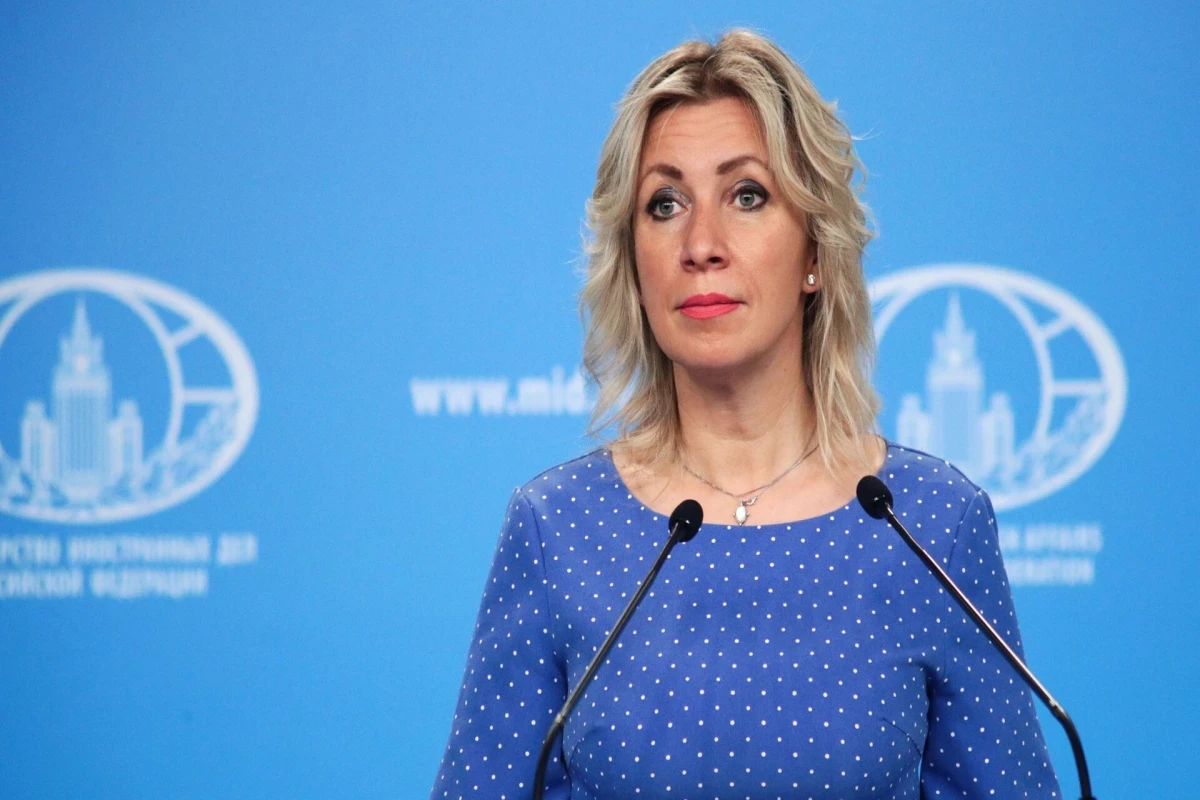 Russian Foreign Ministry spokesperson Maria Zakharova