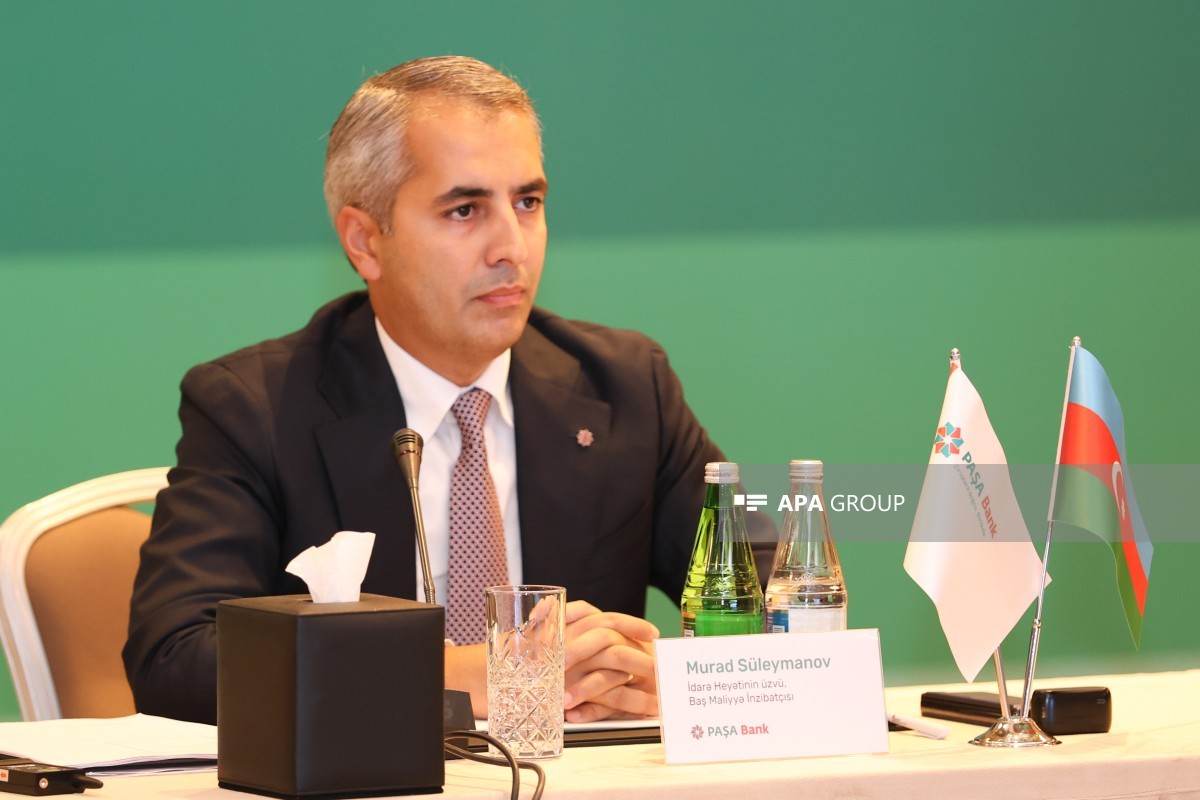 “PAŞA Bank”ın İdarə Heyətinin üzvü, baş maliyyə inzibatçısı Murad Süleymanov