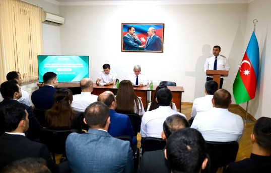 Baş Prokurorluq İsmayıllıda seminar keçirib - YENİLƏNİB 