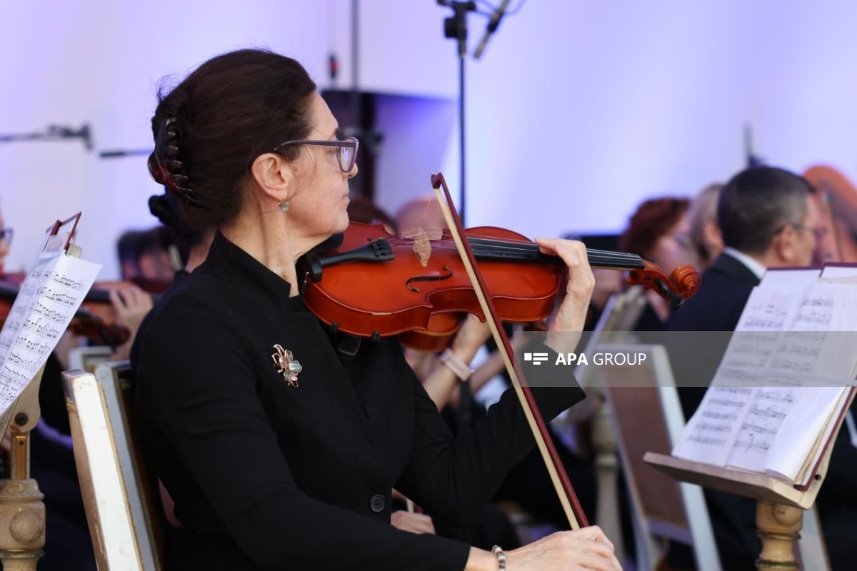 Üzeyir Hacıbəyli XVIII Beynəlxalq Musiqi Festivalının açılışı olub - FOTO