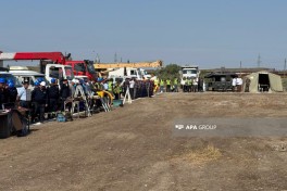 FHN-in Muğan Regional Mərkəzi kompleks mülki müdafiə təlimi keçirib - FOTO 