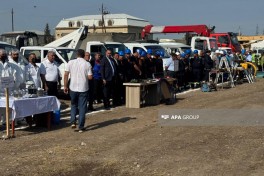 FHN-in Muğan Regional Mərkəzi kompleks mülki müdafiə təlimi keçirib - FOTO 