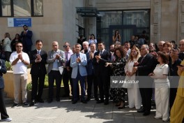 XVIII Beynəlxalq Musiqi Festivalı çərçivəsində açıq havada konsert proqramı nümayiş olunub - FOTO 