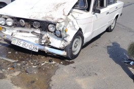 Cəlilabadda zəncirvari yol qəzası baş verib, 4 nəfər xəsarət alıb - FOTO 