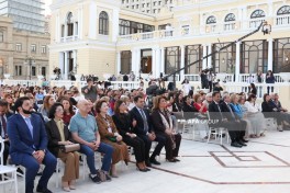 Üzeyir Hacıbəyli XVIII Beynəlxalq Musiqi Festivalının açılışı olub - FOTO 