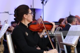 Üzeyir Hacıbəyli XVIII Beynəlxalq Musiqi Festivalının açılışı olub - FOTO 