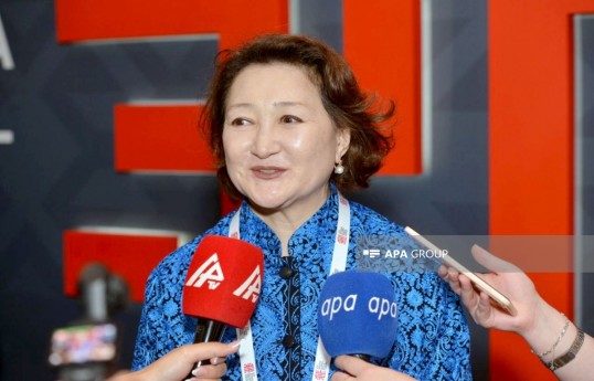 Türk Mədəniyyəti və İrsi Fondunun prezidenti Aktotı Raimkulova