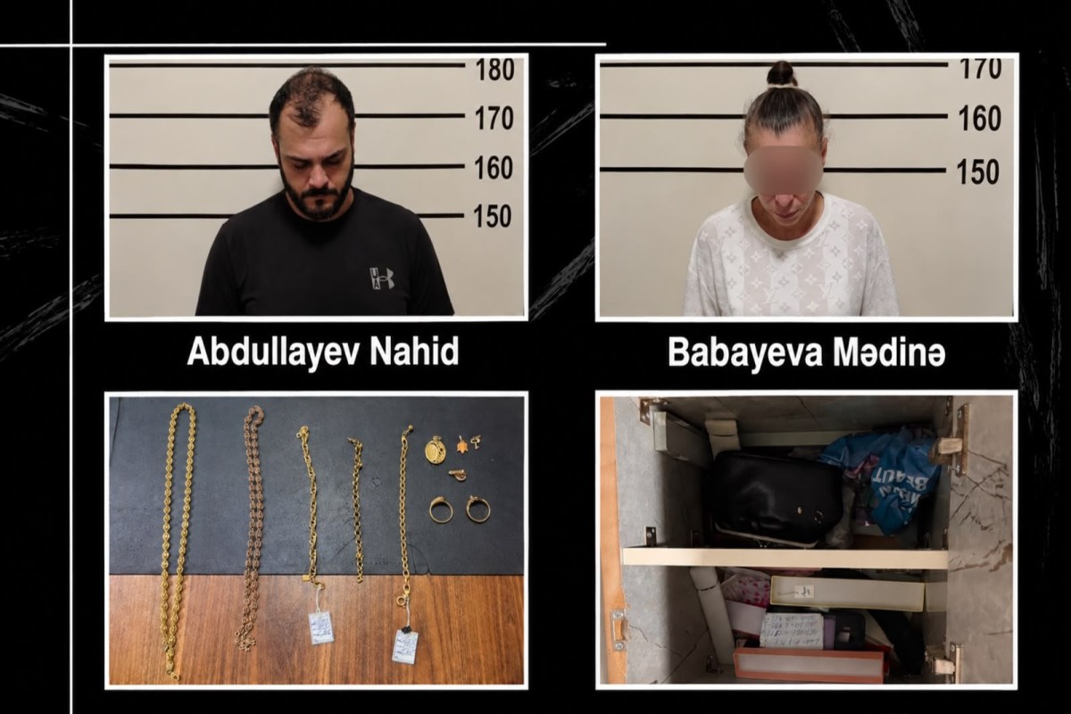 Bakıda evdən 10 min manatlıq oğurluq edilib