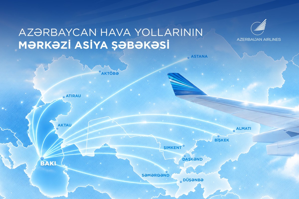 AZAL Mərkəzi Asiya üzrə üçüşlar şəbəkəsini genişləndirir