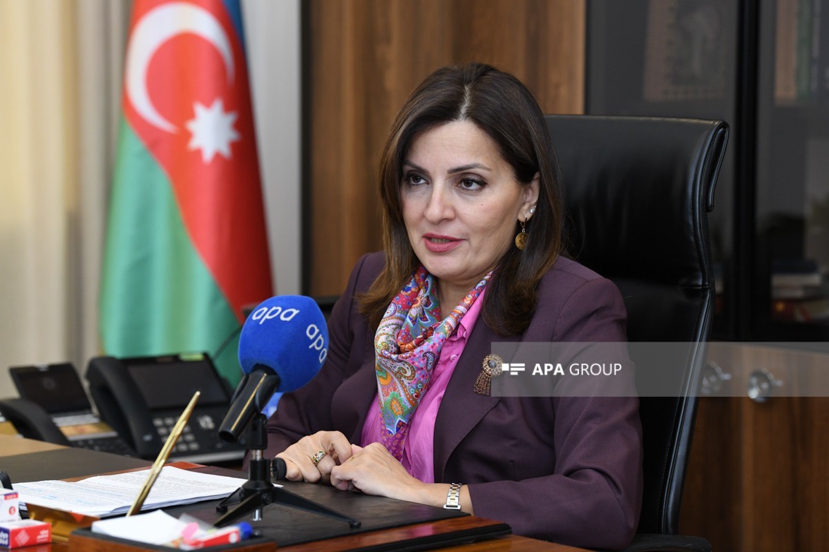 Mədəni İrsin Qorunması, İnkişafı və Bərpası üzrə Dövlət Xidmətinin rəisi Səbinə Hacıyeva