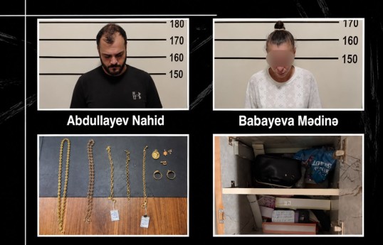 Bakıda evdən 10 min manatlıq oğurluq edilib