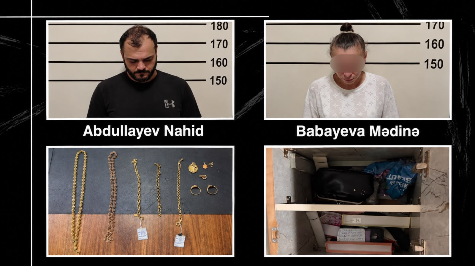 Bakıda evdən 10 min manatlıq oğurluq edilib