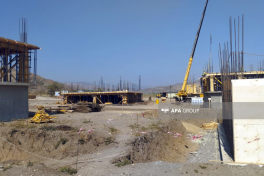 Qubadlıda ilk yaşayış məhəlləsinin tikintisi davam etdirilir - FOTO 