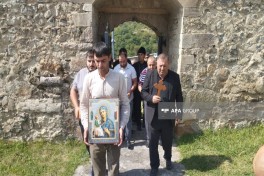 Alban-Udi dini icmasının nümayəndələri Gəncəsər Monastır Kompleksini ziyarət edib - FOTO  - YENİLƏNİB 