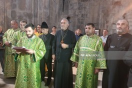 Alban-Udi dini icmasının nümayəndələri Gəncəsər Monastır Kompleksini ziyarət edib - FOTO  - YENİLƏNİB 