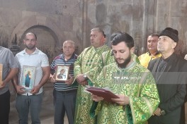 Alban-Udi dini icmasının nümayəndələri Gəncəsər Monastır Kompleksini ziyarət edib - FOTO  - YENİLƏNİB 