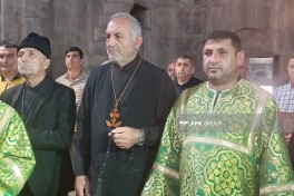 Alban-Udi dini icmasının nümayəndələri Gəncəsər Monastır Kompleksini ziyarət edib - FOTO  - YENİLƏNİB 