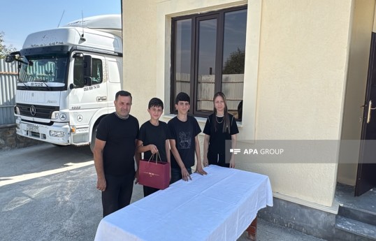 Xankəndi, Xocalı və Ağdərəyə növbəti köç olub, açarlar təqdim olunub - FOTO 