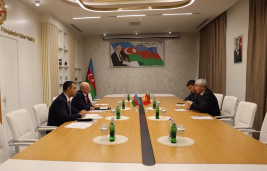 Kəmaləddin Heydərov Qırğızıstanın Azərbaycandakı səfiri ilə görüşüb
