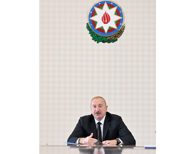 Prezidentin sədrliyi ilə dağ-mədən və metallurgiya sənayesinin inkişafına dair Dövlət Proqramına həsr olunmuş müşavirə keçirilib