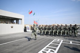 Xocavənddə Azərbaycan, Türkiyə və Özbəkistan hərbçilərinin birgə təliminin açılışı olub - VİDEO