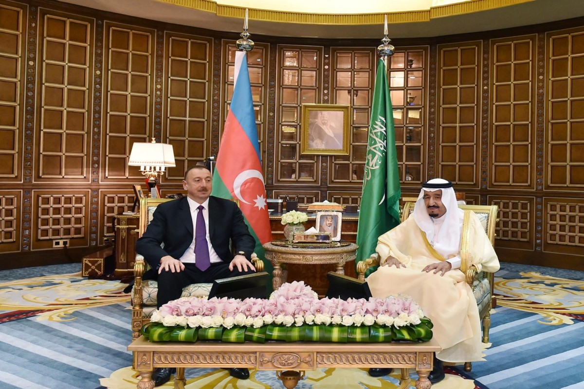 Prezident İlham Əliyev və İki Müqəddəs Ocağın Xadimi, Səudiyyə Ərəbistanının Kralı Salman bin Əbdüləziz Al Səud