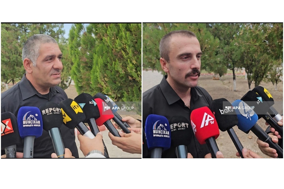 Əfv sərəncamı ilə azadlığa çıxan Türkiyə vətəndaşları Prezidentə təşəkkür ediblər