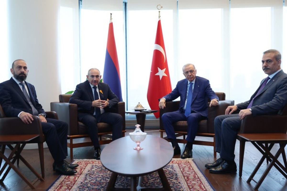 Turkish President Erdogan receives Armenian premier in New York-<span class="red_color">UPDATED