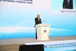 Pekində Trans-Xəzər Beynəlxalq Nəqliyyat Marşrutu üzrə yüksəksəviyyəli görüş keçirilib