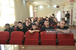 Prezidentin Əfv sərəncamı 2 saylı və 17 saylı cəzaçəkmə müəssisələrində icra olunub - FOTO 