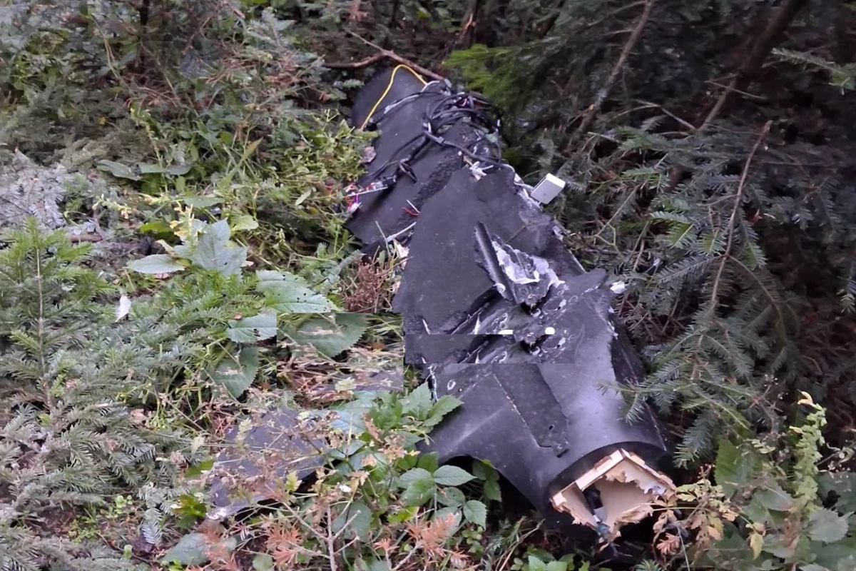 Drone entering Romania from Ukrainian territory crashes