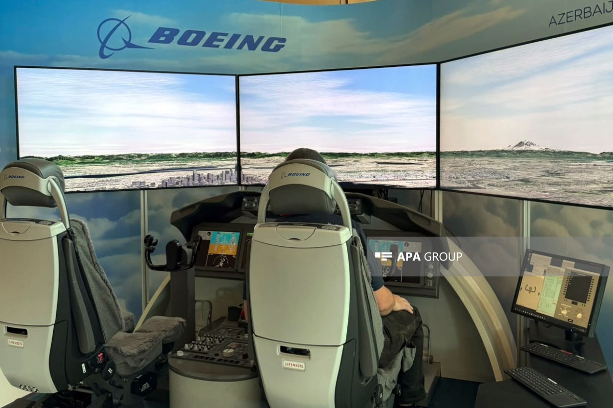 AZAL “Boeing 787 Dreamliner” simulyatorunu ictimaiyyətə təqdim edir - <span class="red_color">FOTO
