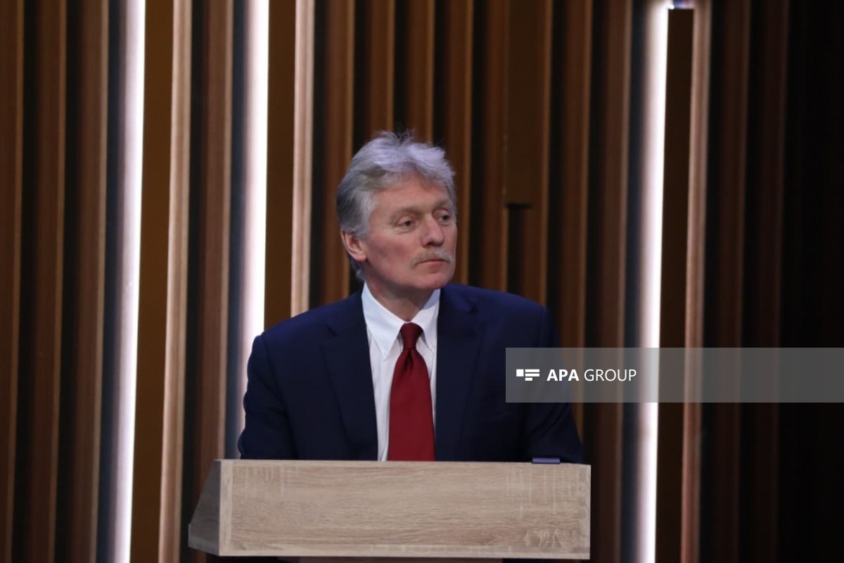 Kremlin rəsmi nümayəndəsi Dmitri Peskov