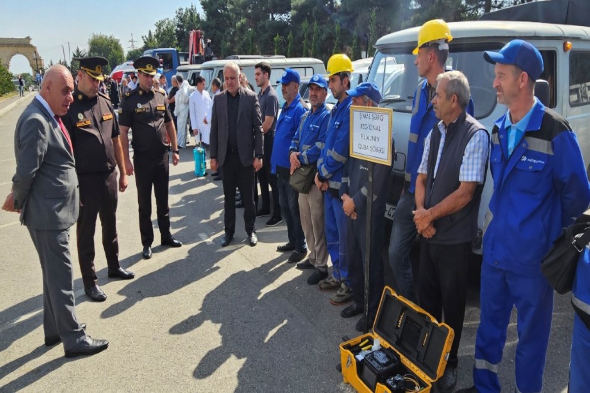 Fövqəladə hadisələrlə bağlı mülki müdafiə məşqləri keçirilib