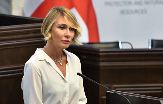 Gürcüstan parlamentinin vitse-spikeri Nino Tsilosani