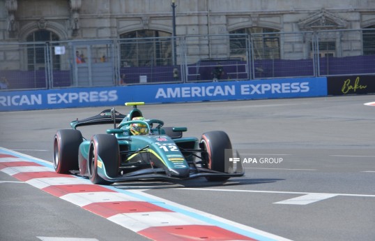 Bakıda Formula 2 üzrə sərbəst yürüş başa çatıb - YENİLƏNİB  - FOTO 