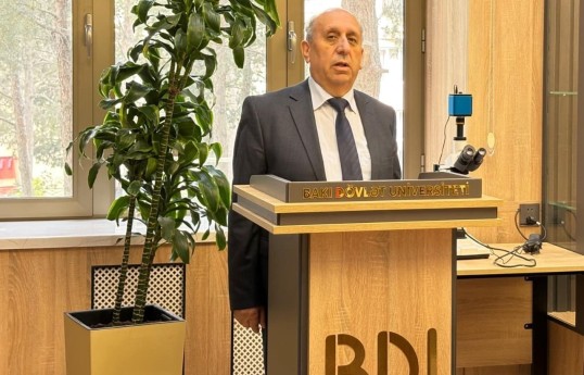 Bakı Dövlət Universitetinin Ümumi və tarixi geologiya kafedrasının müdiri Nazim İmamverdiyev