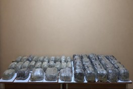 İrandan Azərbaycana 111 kq narkotik keçirilməsinin qarşısı alınıb - FOTO 